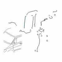 OEM 2008 Dodge Sprinter 3500 Line-A/C Diagram - 68012770AA