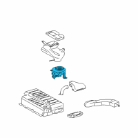 OEM 2010 Toyota Camry Blower Diagram - G9230-33010