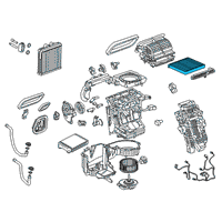 OEM GMC Sierra 2500 HD In-Car Sensor Diagram - 13508023