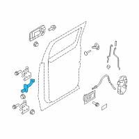 OEM 2012 Ford F-150 Door Check Diagram - 9L3Z-1627204-A