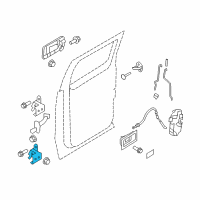OEM 2008 Lincoln Mark LT Lower Hinge Diagram - 4L3Z-1626810-AA