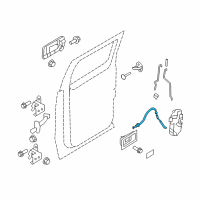 OEM 2011 Ford F-150 Cable Diagram - 9L3Z-54221A00-A