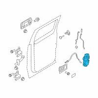 OEM 2010 Ford F-150 Lock Diagram - 9L3Z-5426412-A