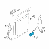 OEM 2013 Ford F-150 Handle, Inside Diagram - CL3Z-1522601-EA