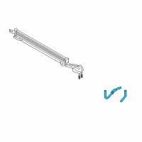 OEM Kia Rondo Hose Assembly-Oil Cooler Diagram - 254201D200