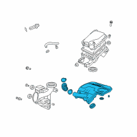 OEM Pontiac G6 Duct Asm-Air Cleaner Outlet (W/ Resonator) Diagram - 15272015