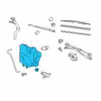 OEM Scion Washer Reservoir Diagram - 85315-74030