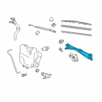 OEM Scion iQ Linkage Assembly Diagram - 85150-74040