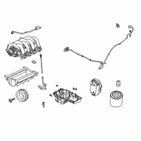 OEM Ford F-350 Super Duty Dipstick Diagram - LC3Z-6750-A