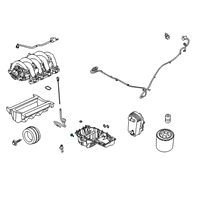 OEM 2020 Ford F-350 Super Duty Drain Plug Diagram - EJ7Z-6730-A