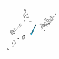 OEM 2002 Nissan Quest Joint Assembly-Steering, Lower Diagram - 48080-7B000