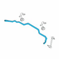 OEM Ford Escape Stabilizer Bar Diagram - 3L8Z-5482-AA