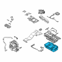 OEM 2019 Hyundai Sonata Case Assembly Diagram - 375G1-G0000