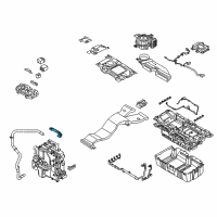 OEM Kia Optima Bracket-Wiring Mounting Diagram - 91931A8010