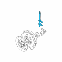 Genuine Toyota Clutch Forks diagram