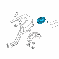 OEM 2019 BMW X4 Cover Pot Diagram - 51-17-7-414-473