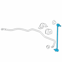 OEM 2014 Honda CR-V Link, Front Stabilizer Diagram - 51320-T0A-A01