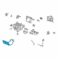 OEM 2007 Honda Accord Core, Heater Diagram - 79110-SDN-A01