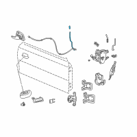 OEM 1999 Ford Mustang Knob Diagram - XR3Z-6321850-AA