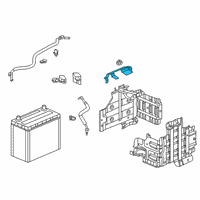 OEM Honda Insight PLATE Diagram - 31513-TXM-A00