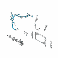 OEM Kia Suction & Liquid Tube Assembly Diagram - 977751U550