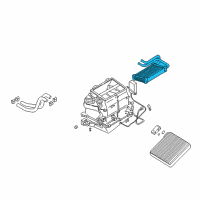 OEM 2004 Chrysler Sebring Core-Heater Diagram - MR500466