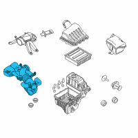 OEM Ford Resonator Diagram - 9L7Z-9B659-A