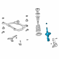 OEM 2005 Toyota Camry Strut Diagram - 48510-A9390