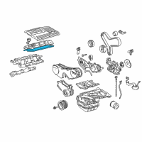 OEM Toyota Sienna Gasket Diagram - 11213-0A010