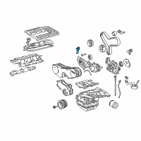 OEM 2006 Toyota Camry Tensioner Diagram - 13540-20030