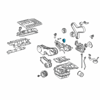 OEM Toyota Sienna Adjust Cam Diagram - 13505-0A010