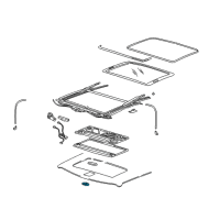 OEM 1997 Pontiac Trans Sport Switch Asm-Interior Lamp & Multifunction Diagram - 10243818