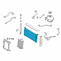 OEM BMW 428i xDrive Radiator Diagram - 17-11-8-672-106