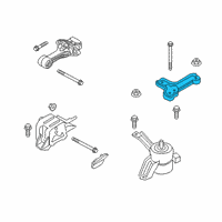 OEM Hyundai Venue Engine Mounting Support Bracket Diagram - 21825-H9000