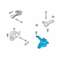 OEM 2021 Kia Rio Bracket Assembly-Engine Diagram - 21810H9500