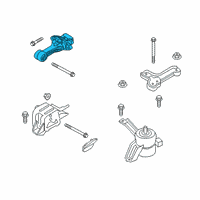 OEM 2021 Hyundai Accent Bracket Assembly-Roll Rod Diagram - 21950-H8100