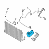 OEM 2014 BMW i8 ELECTRIC A/C COMPRESSOR Diagram - 64-52-9-496-108