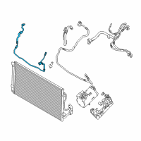 OEM 2017 BMW i8 Pressure Pipe Diagram - 64-50-9-353-262