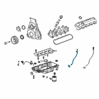 OEM 2019 Chevrolet Corvette Guide Tube Diagram - 12678823