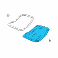 OEM 1999 Jeep Wrangler Pan-Transmission Oil Diagram - 52118802