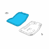 OEM 1988 Jeep Cherokee Oil Pan Gasket Diagram - 4295875