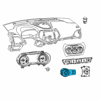 OEM Jeep Cherokee Switch-HEADLAMP Diagram - 68159551AC