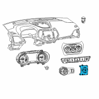 OEM 2015 Jeep Cherokee Switch-Ignition Diagram - 6CK47DX9AC