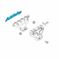 OEM Chevrolet Aveo Manifold Gasket Diagram - 96378805