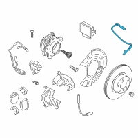 OEM BMW X4 WHEELSPEED SENSOR Diagram - 34-52-6-895-659