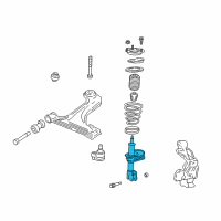 OEM 2003 Pontiac Grand Am Strut Diagram - 22064788