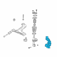 OEM 2004 Chevrolet Classic Steering Knuckle Diagram - 18060675