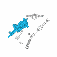 OEM 2006 Jeep Grand Cherokee Column-Steering Diagram - 5057151AD