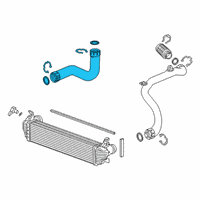 OEM 2022 Cadillac XT4 Air Outlet Tube Diagram - 23273935