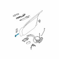 OEM 2011 Nissan Maxima Link Door STOPPER Diagram - 80430-9N01A